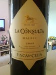 Finca la Celia La Consulta Malbec
