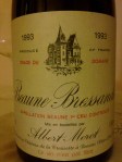 Albert Morot_Beaune 1er Cru Bressandes_1993