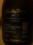 Ornella Molon Brut_back label