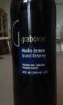 Grabovac_Gran Reserva_Modro Jezero_2010
